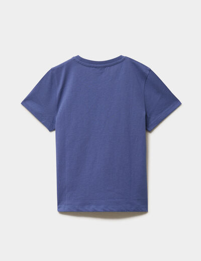 T-shirt coton L'&Eacute;cole des licornes gris fille