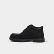 Boots crant&eacute;es &agrave; lacets noir homme