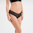 Shorty en dentelle noir femme