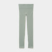 Legging de sport c&ocirc;tel&eacute; stretch vert pastel femme
