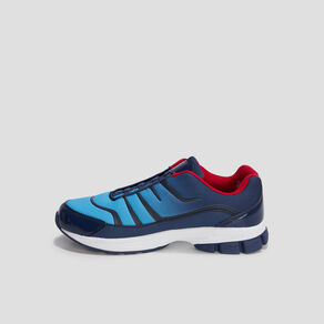 baskets running lacets elastiquees bleu garcon Baskets running lacets élastiquées bleu garçon