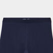 Short cycliste coton taille &eacute;lastiqu&eacute;e bleu marine fille
