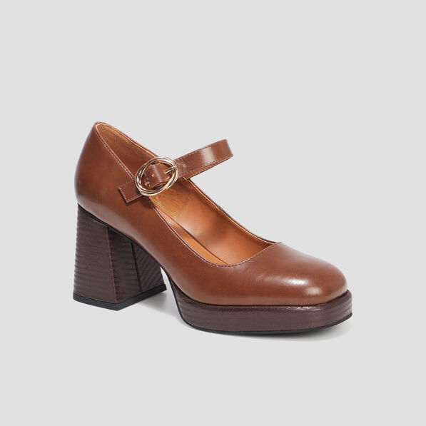 Escarpins à talons avec bride Liberto marron femme