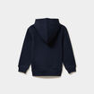 Sweat hoodie 1 poche oversize bleu marine gar&ccedil;on