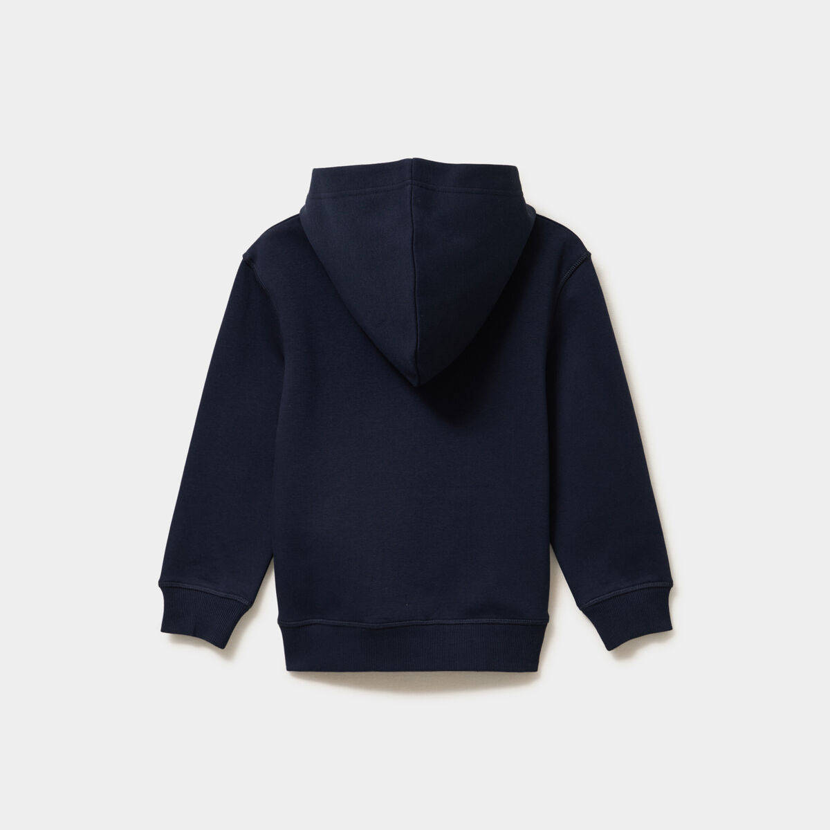 Sweat hoodie 1 poche oversize bleu marine gar&ccedil;on