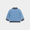 Veste teddy aspect jean Creeks en coton denim double stone b&eacute;b&eacute; gar&ccedil;on