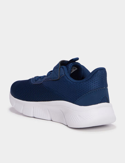 Baskets running scratchs Puma FlexFocus jaune citron gar&ccedil;on