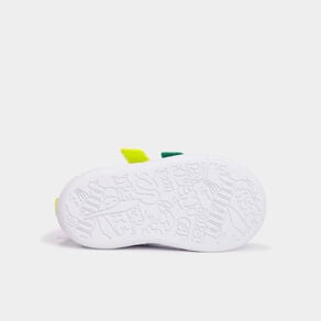 tennis basses a scratchs puma blanc bebeg Tennis basses à scratchs Puma blanc bébé garçon