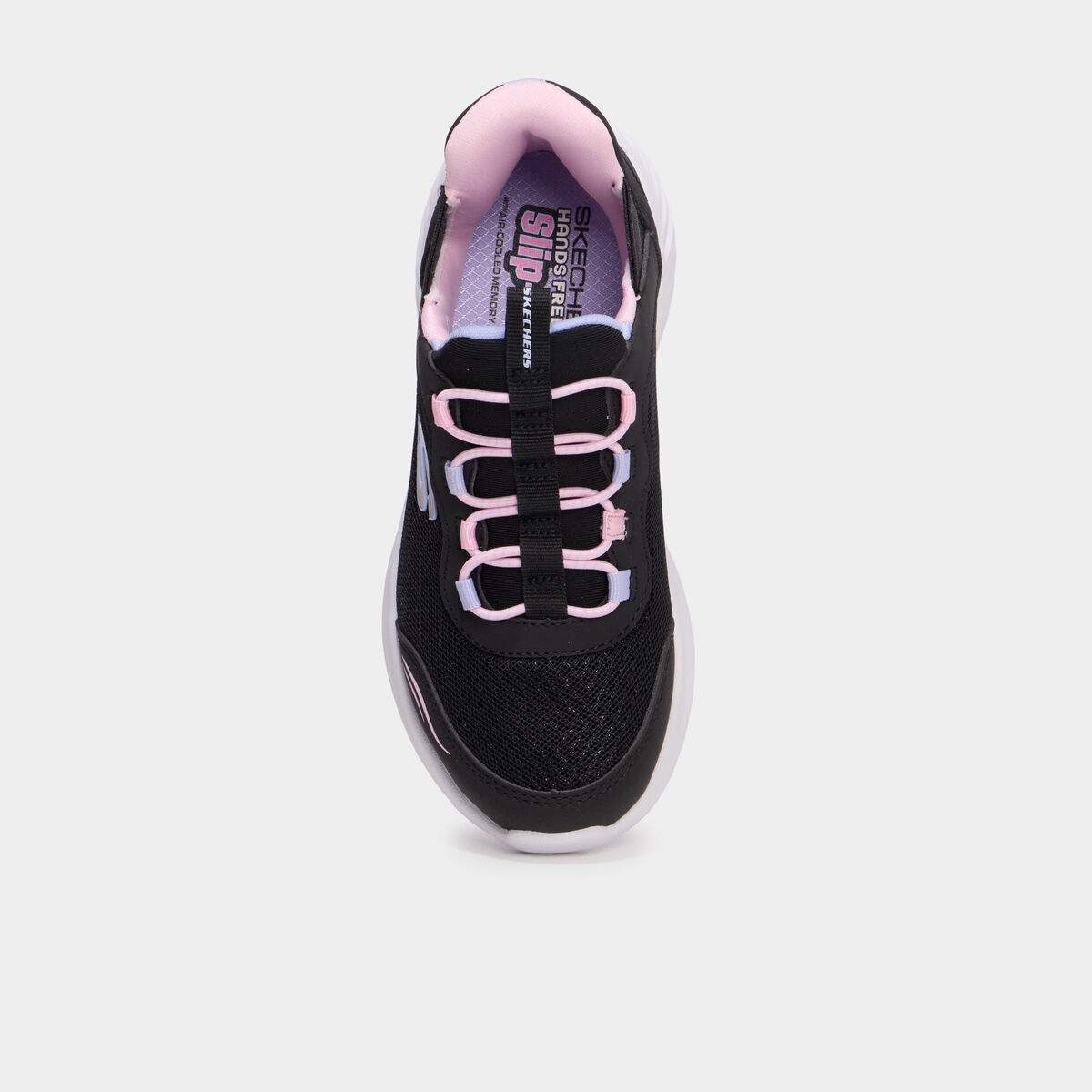 Baskets running Slip-ins &agrave; bout rond noir fille