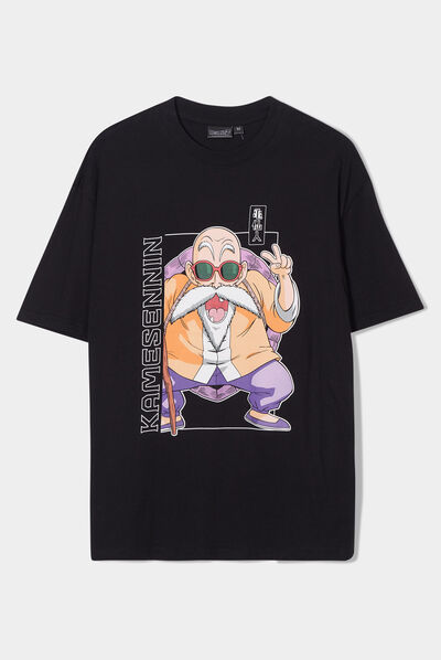 T-shirt Dragon Ball Z Tortue Géniale noir homme