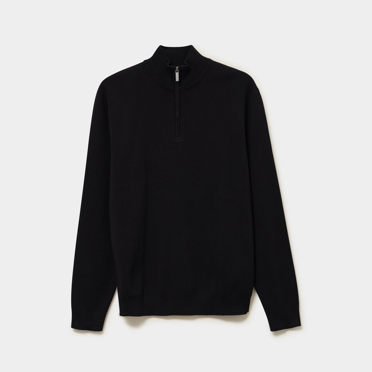 Pull camionneur manches longues noir homme