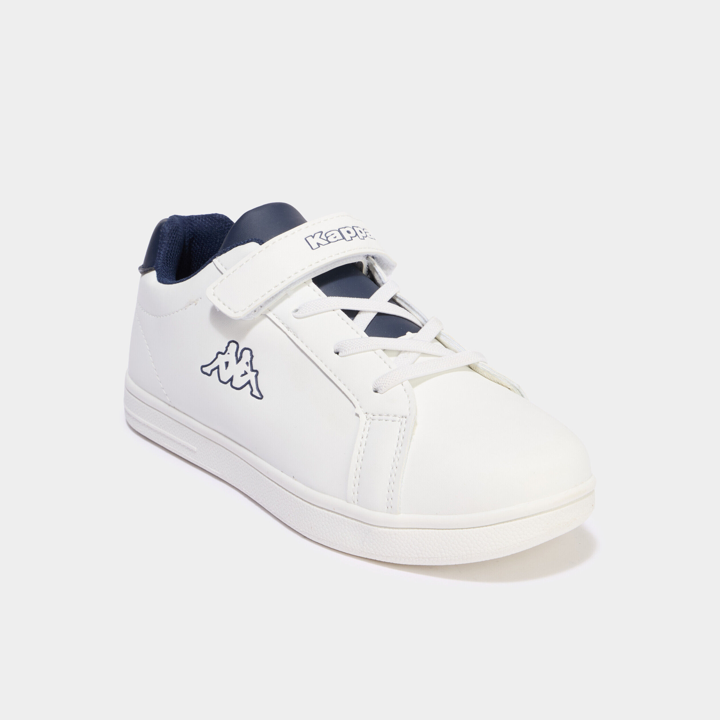Tennis basses à scratchs Kappa ADENIS EV bleu garçon