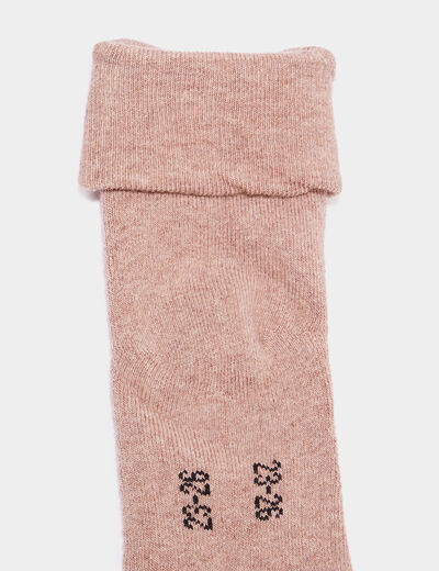 Lot 3 paires chaussettes coton sable bébé garçon