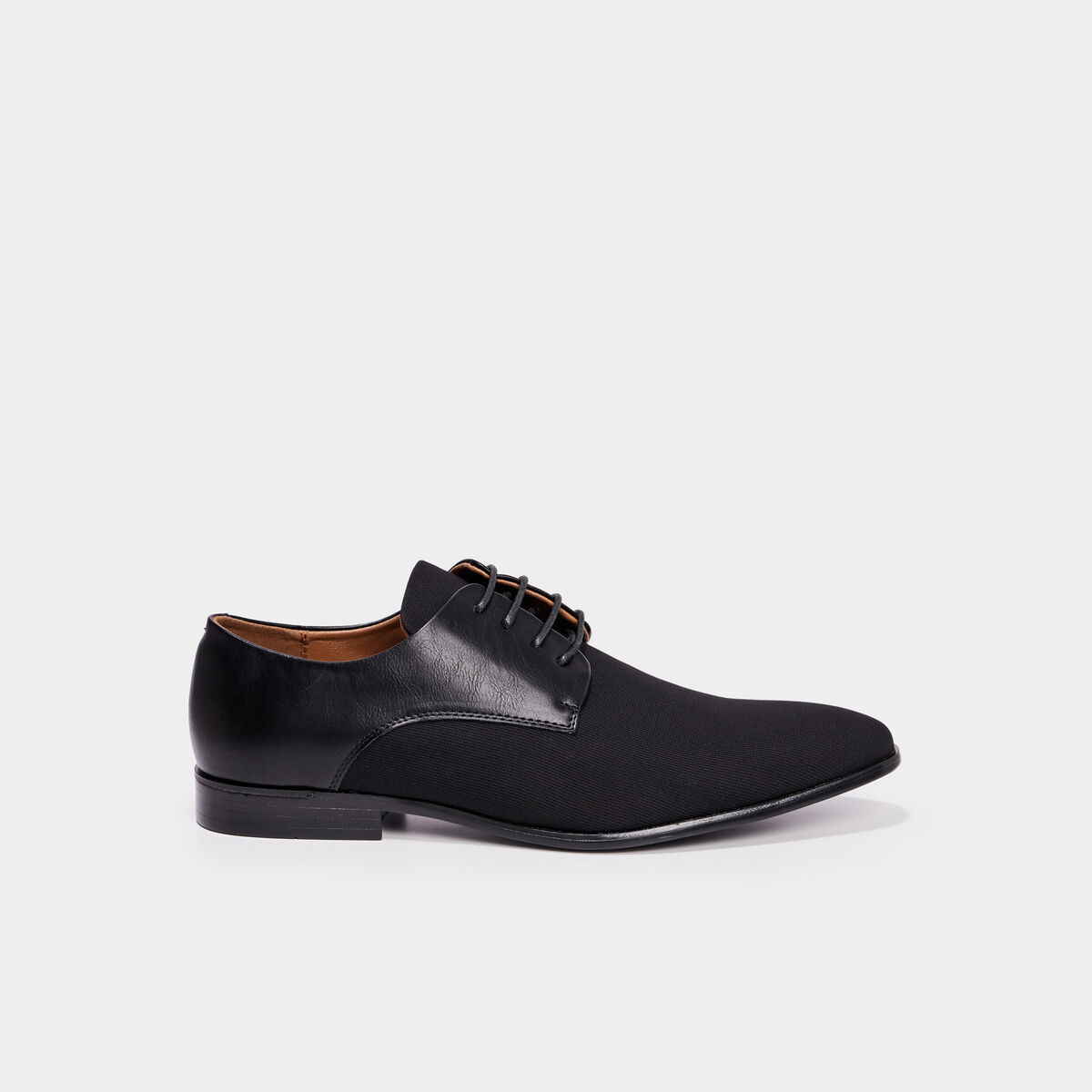 Derbies &agrave; lacets noir homme
