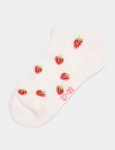 Lot 5 paires chaussettes rose fille