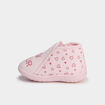 Chaussons bottillons zipp&eacute;s rose b&eacute;b&eacute; fille