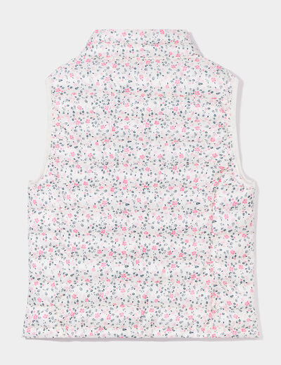 Doudoune sans manches imperm&eacute;able Creeks beige fille