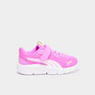 Baskets running scratchs Puma Flexfocus rose framboise fille