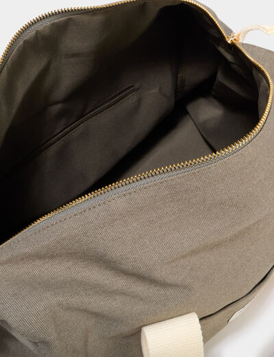 Sac bowling vert kaki femme