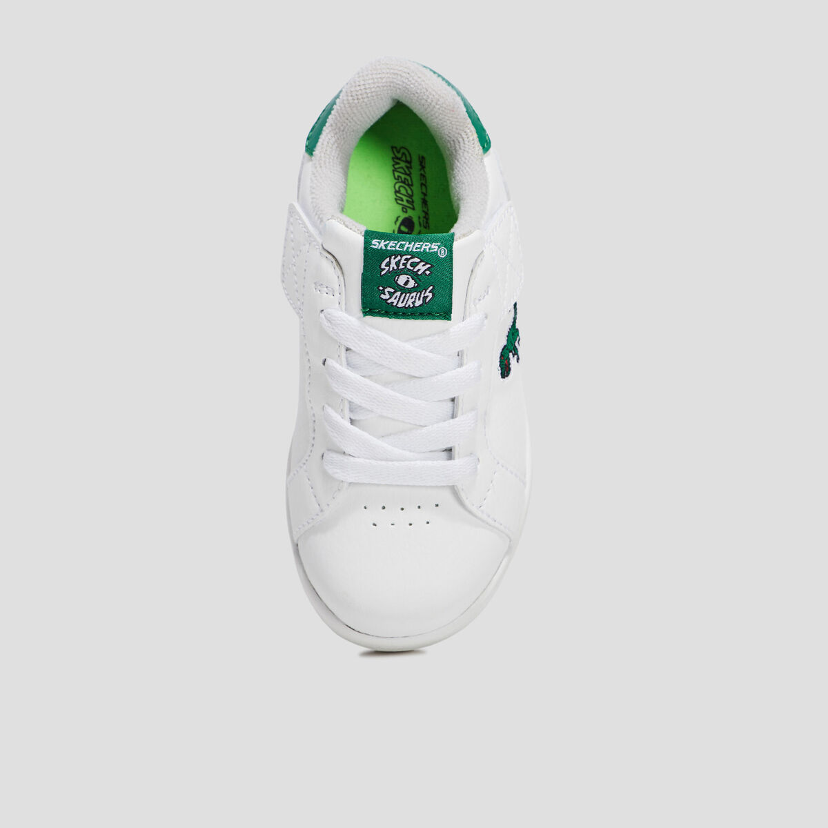 Tennis à lacets Skechers Duratronz blanc garçon