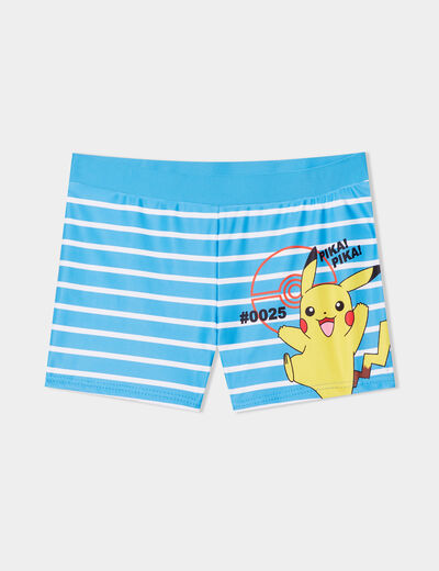 Boxer de bain Pokémon Pikachu bleu garçon