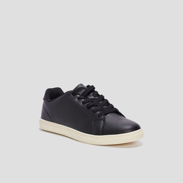 baskets plates noir homme Baskets plates noir homme