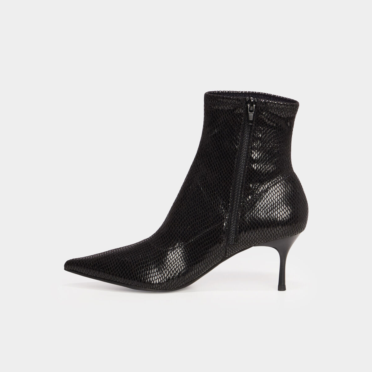 Bottines talons aiguilles Mosquitos noir femme