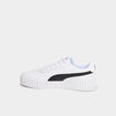 Tennis basses à lacets en cuir Puma multicolore femme