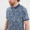 Polo droit manches courtes coton Creeks bleu marine homme
