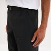 Short de randonn&eacute;e respirant noir homme