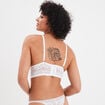 Soutien-gorge triangle paddé blanc femme