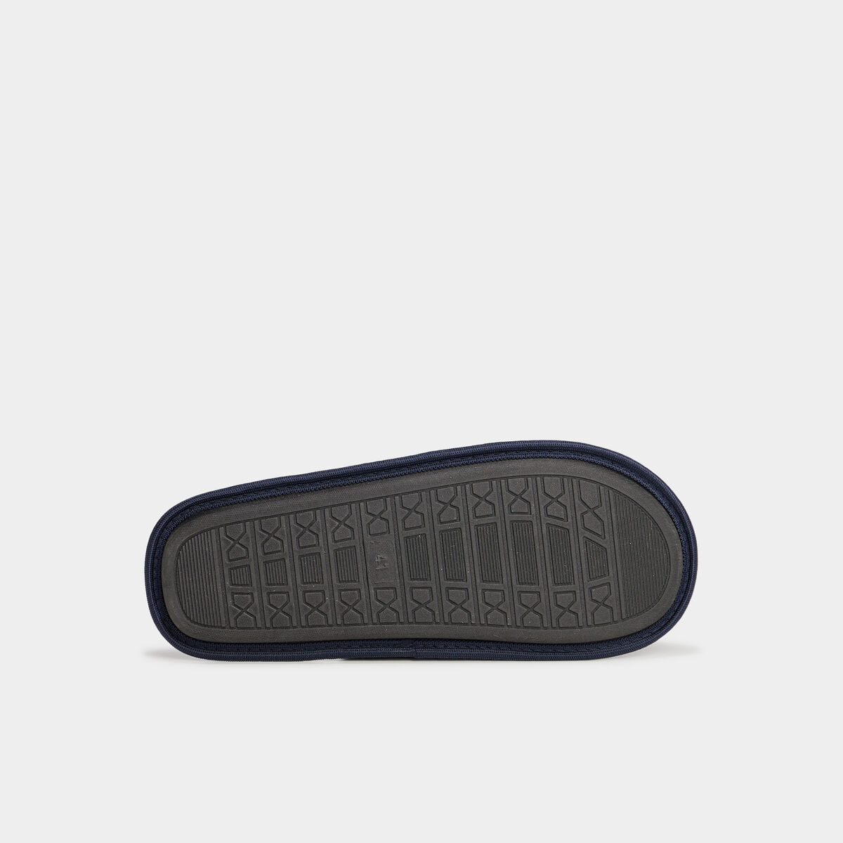 Chaussons mules bleu homme