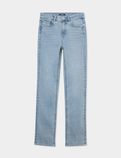 Jeans straight taille standard Creeks bleu foncé femme