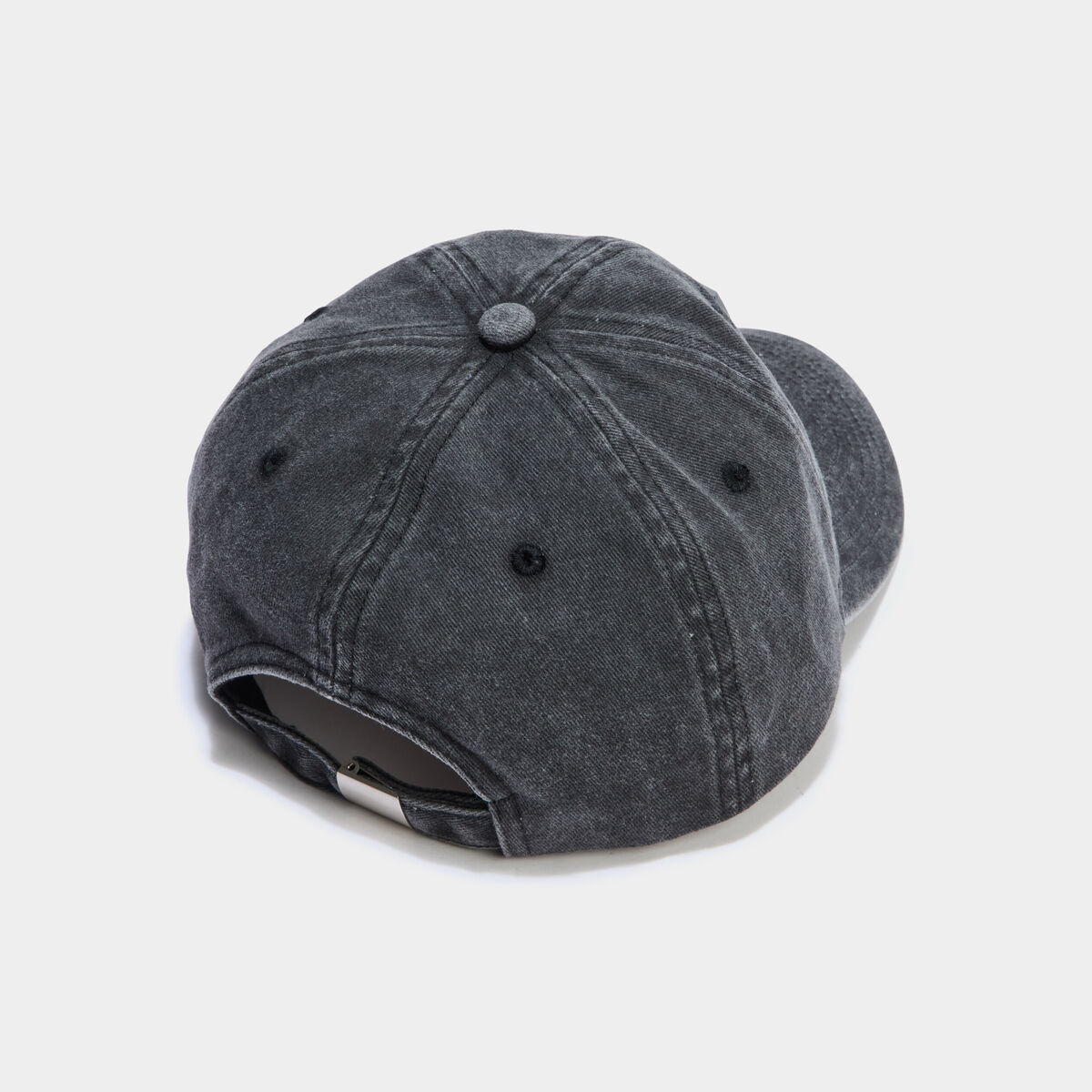 Casquette en jean coton ajustable noir gar&ccedil;on