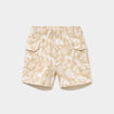 Short poches avec rabat beige b&eacute;b&eacute; gar&ccedil;on