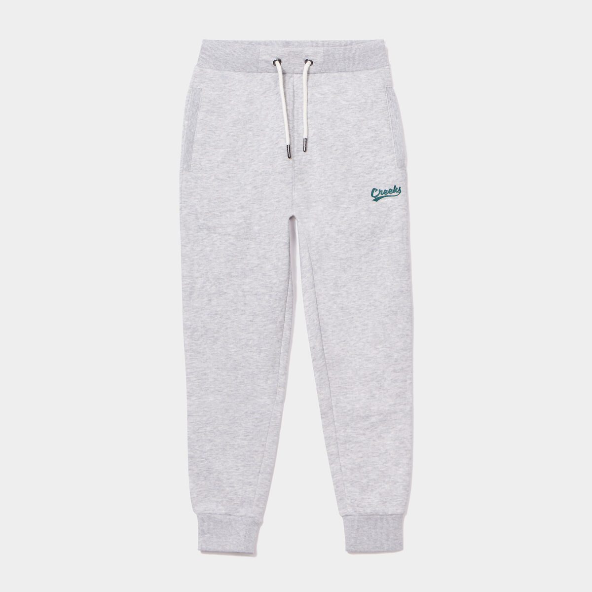 Pantalon de jogging regular Creeks gris clair garçon