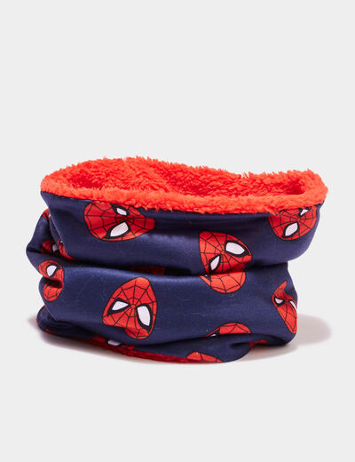 Tour de cou doublé Spider-Man bleu marine garçon