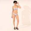 Bas de maillot de bain bleu femme