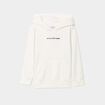 Sweat à capuche hoodie poche kangourou creme garçon