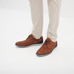 Derbies à lacets marron homme