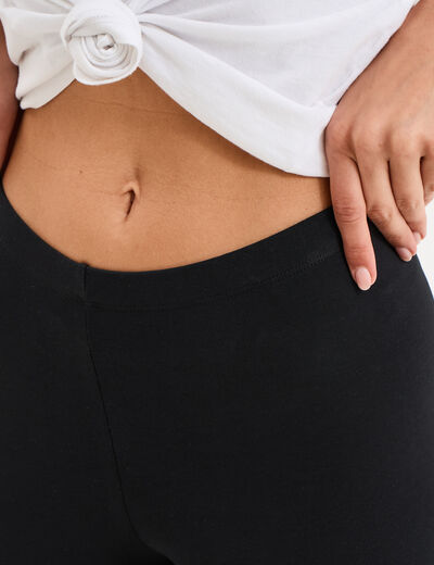 Legging taille haute noir femme