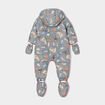 Combinaison pilote à capuche Creeks vert kaki bébé garçon