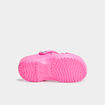 Sabots de plage Crocs rose fluo fille