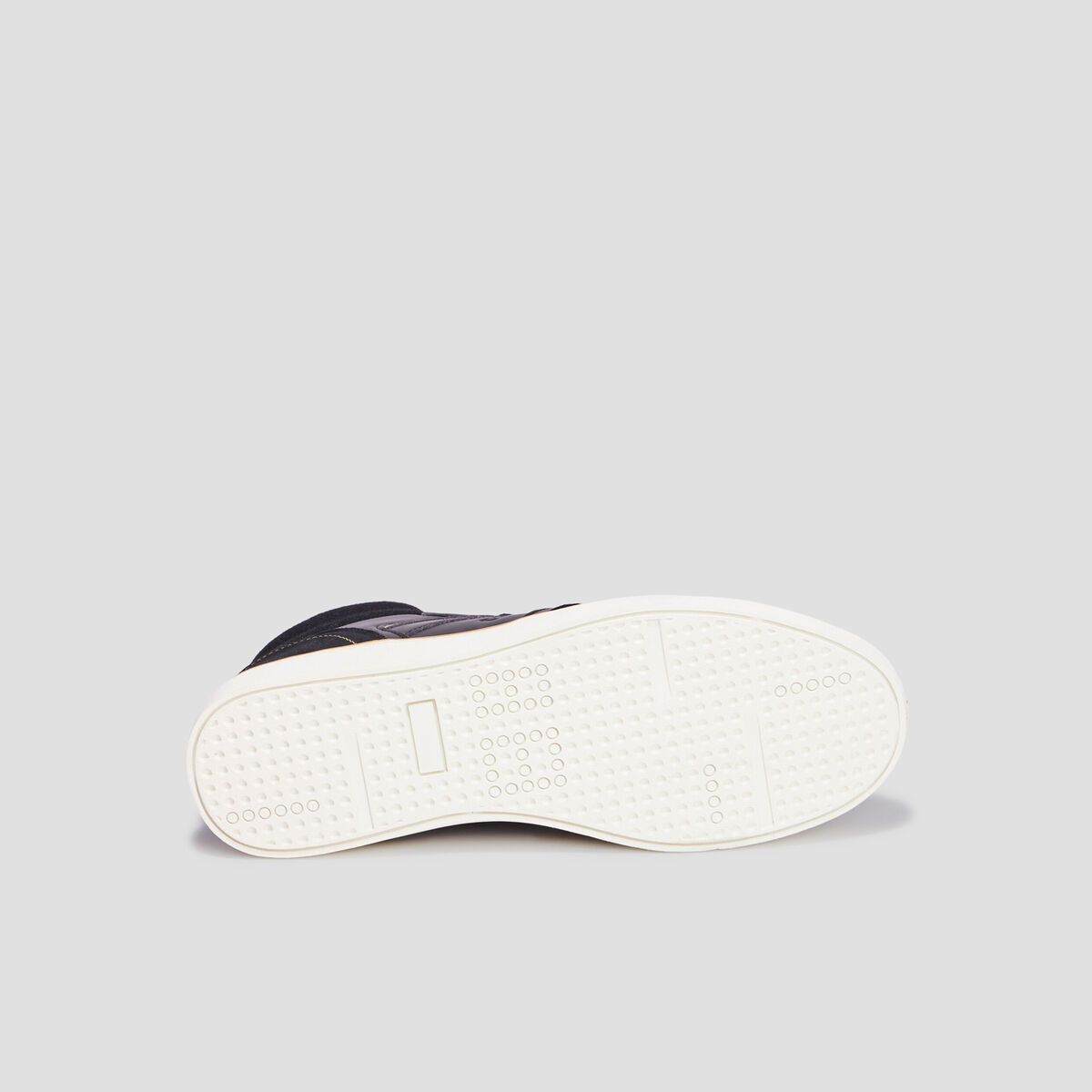 Baskets montantes &agrave; lacets noir homme