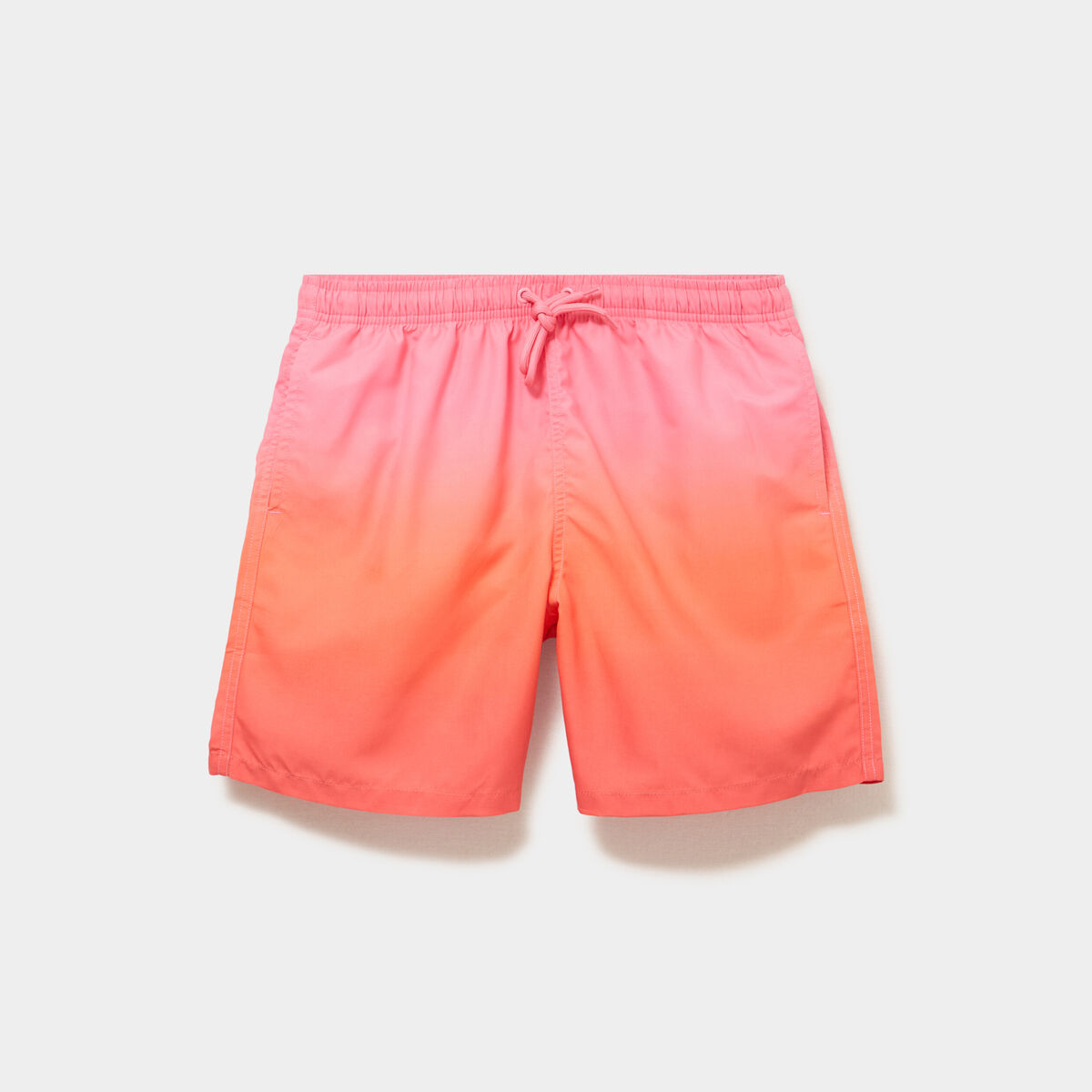 Short de bain orange homme