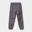 Pantalon battle taille élastiquée coton gris foncé garçon