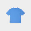 T-shirt oversize 1 poche manches courtes bleu lavande garçon