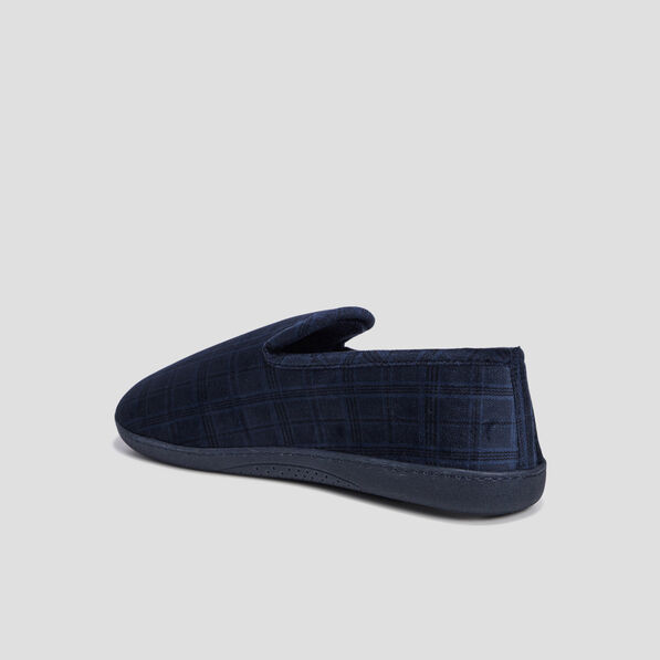 chaussons isotoner bleu homme Chaussons Isotoner bleu homme