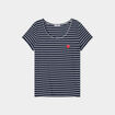 T-shirt allaitement manches courtes blanc femme maternit&eacute;