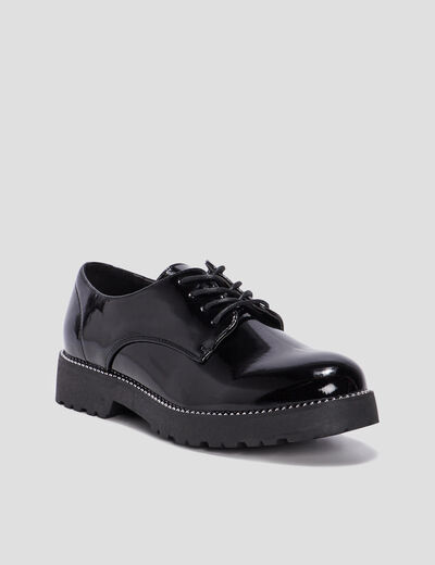 Derbies vernies Liberto noir femme